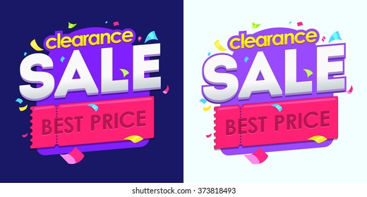 Sale banner, badges, design vector illustration. Badges vector discount