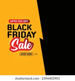 Sale Banner. Black Friday. Special Offer. Mega Sale Banner.