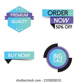 Sale banner collections. Price tag promotion stickers labels and coupons, badge. Vector promotions banner graphic set