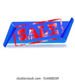 sale. Banner. Design. The invitation