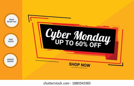Sale Banner Design template, vector illustration.