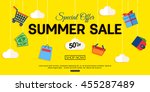 Sale banner design. Vector eps 10 format.