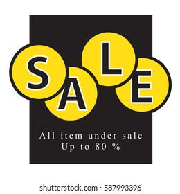 Sale banner design vector_6