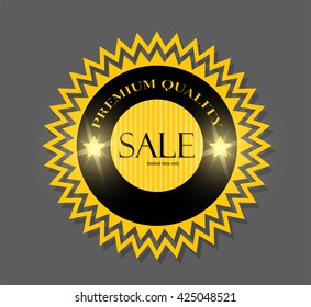 Sale banner design.Vector illustration