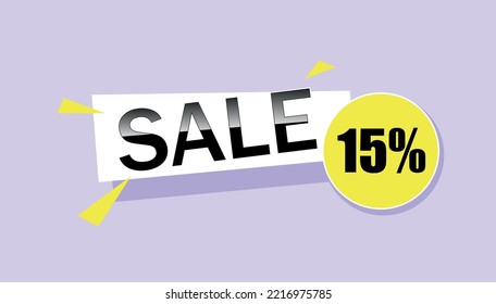 sale banner. with geometric elements. Vector illustration