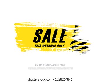 sale banner layout design