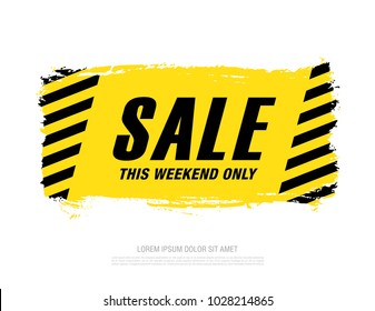 sale banner layout design