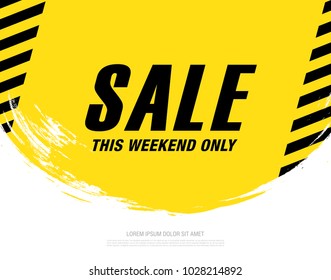 sale banner layout design