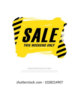 sale banner layout design