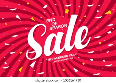 Sale Banner Layout Design Stock Vector (royalty Free) 1036164730 