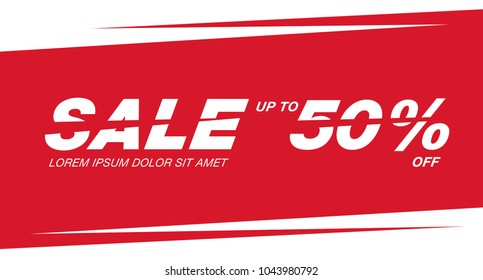 sale banner layout design