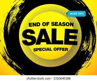 sale banner layout design