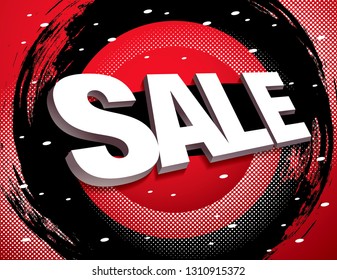 sale banner layout design