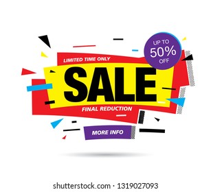 sale banner layout design