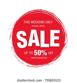 sale banner layout design