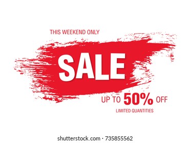 sale banner layout design