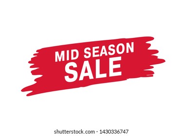 sale banner layout design, vector illustration