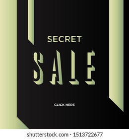 sale banner modern abstract vector design. eps10