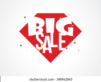 Sale banner with moderns style and vector illustrations.