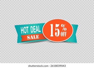 Sale banner offer, discount icon.