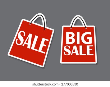 Sale Banner with Place for Your Text. Vector Illustration EPS10