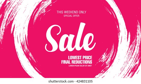 Sale banner, poster. Sale background. Sale tag.