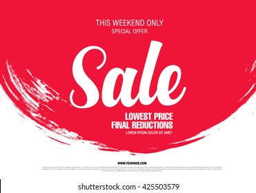 Sale banner, poster. Sale background. Sale tag