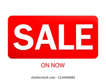 sale banner red