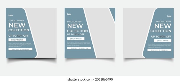 Sale Banner Social media post banner design template
