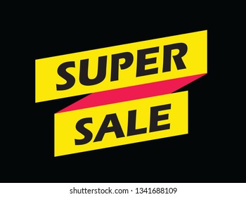 Sale banner Tag, Sale label Vector