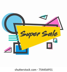 Sale banner template