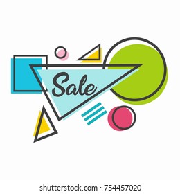 Sale banner template