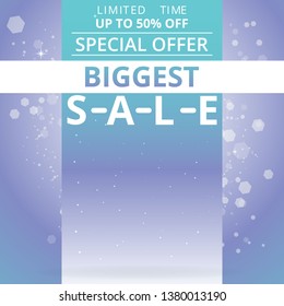 Sale  banner template, 3d figures realistic vector primitives composition minimal with flying objects and  shapes in motion isolated on, material design for web and print futuristic decoration