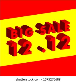 Sale Banner Template Big Sale Discount December