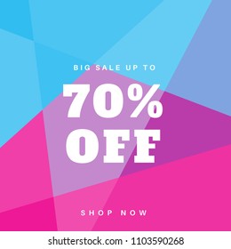 Sale banner template, Big sale special offer. Vector, Illustration.