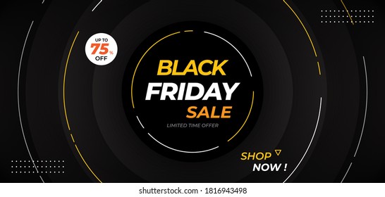 Sale Banner Template, Black Friday Banner, Big Sale banner Background