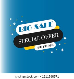 Sale banner template design