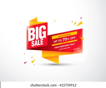 sale banner template design