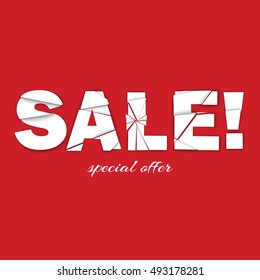 sale banner template design