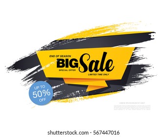 sale banner template design