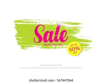 sale banner template design