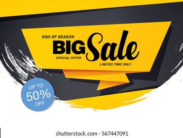 sale banner template design