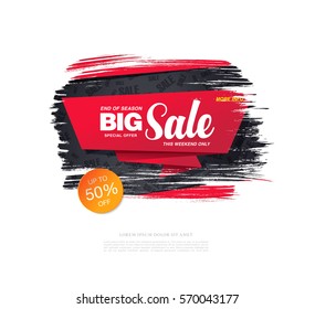 sale banner template design