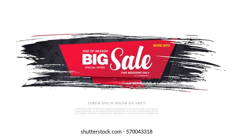 sale banner template design