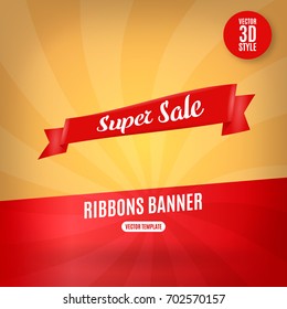 sale banner template design