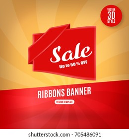 sale banner template design