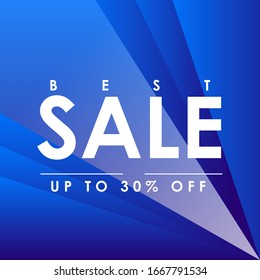 Sale banner template design, Best sale special offer. Up to 30% offer. vector illustration.