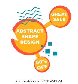 Sale banner template design, Big sale special offer. end of season special offer banner. vector illustration.