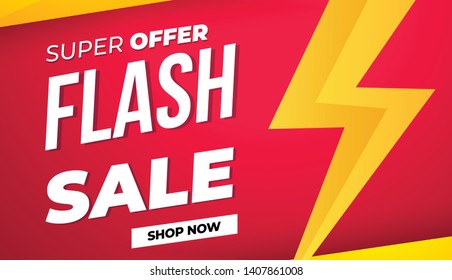 Sale banner template design, Big sale special offer. 