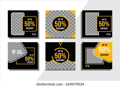 Sale banner template design, Big sale special offer. Vector illustration.
